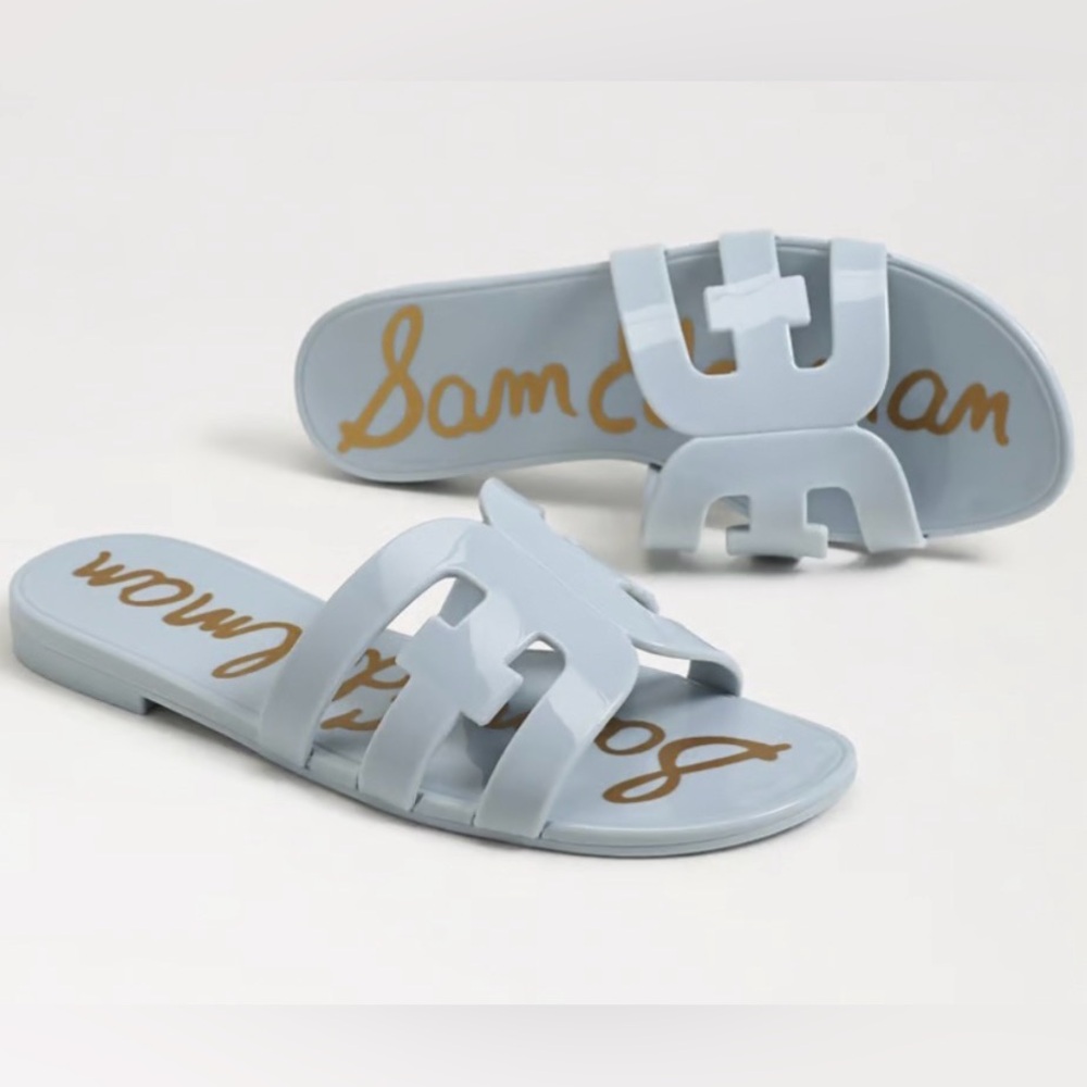 Sam Edelman Bay Jelly Slide Sandal
Color:Cape Blue Jelly Size:7